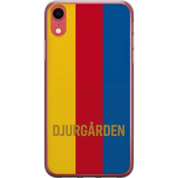 Apple iPhone XR Gennemsigtig cover Djurgården – fodbold