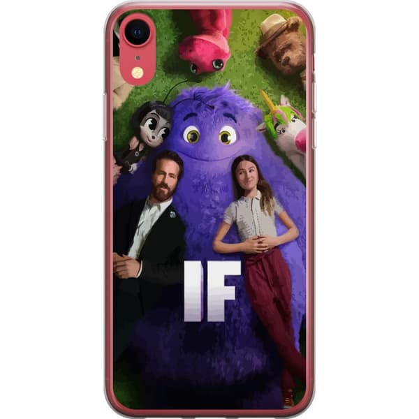 Apple iPhone XR Gennemsigtig cover IF: Låtsaskompisar