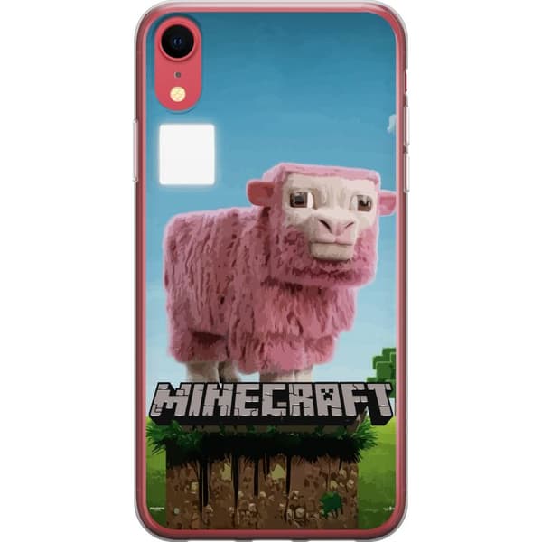 Apple iPhone XR Genomskinligt Skal A Minecraft Movie