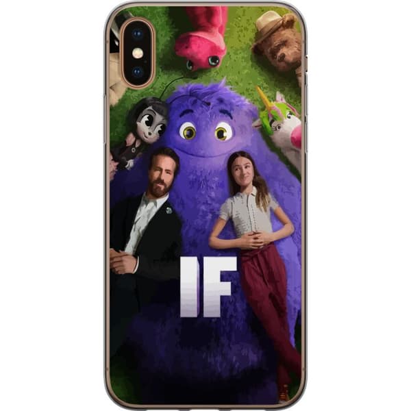 Apple iPhone XS Max Gjennomsiktig deksel IF: Låtsaskompisar