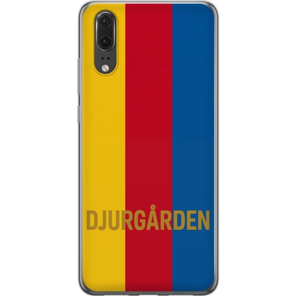 Huawei P20 Läpinäkyvä kuori Djurgården – jalkapallo