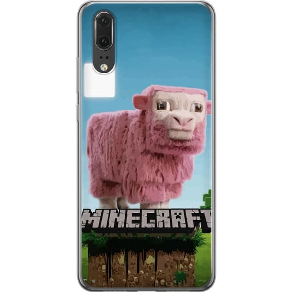 Huawei P20 Läpinäkyvä kuori A Minecraft Movie