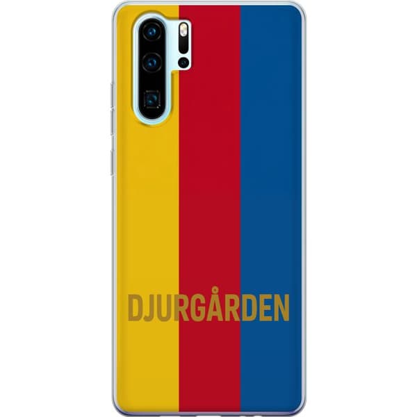 Huawei P30 Pro Läpinäkyvä kuori Djurgården – jalkapallo