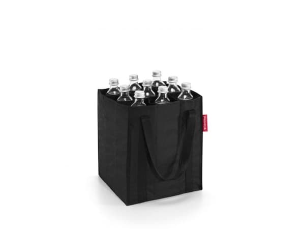 Reisenthel bottlebag, Nainen, Musta, Yksivärinen, Polyesteri, 240 mm, 240 mm