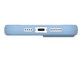 Miniatyrbilde 5 av 5: [U] Protective Case for iPhone 14 Plus [6.7-in] - Dot for Magsafe Cerulean - Baksidedeksel for mobiltelefon - MagSafe-samsvar - væskesilikon - himmel