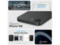 Miniatyrbild 3 av 5: Spigen Crystal Flex (MagFit), Omslag, Apple, iPhone 16e, 15,5 cm (6.1"), Transparent, Vit