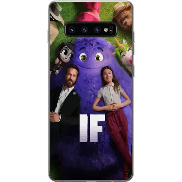 Samsung Galaxy S10 Gjennomsiktig deksel IF: Låtsaskompisar