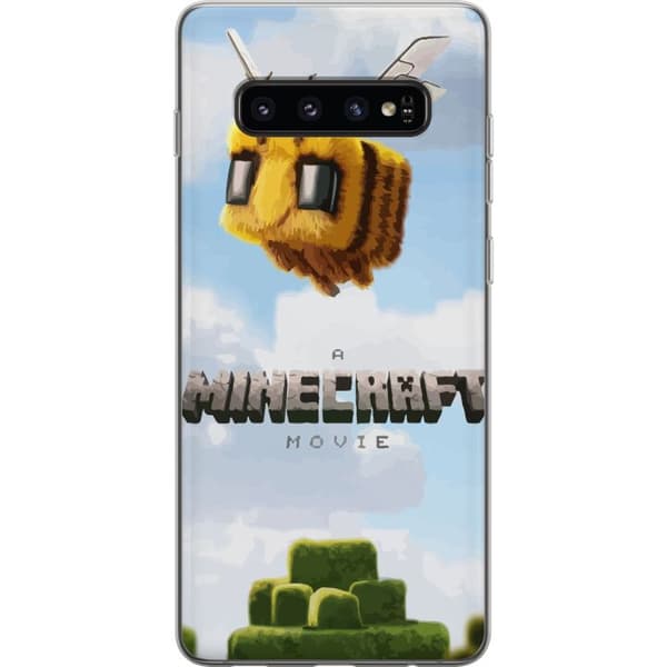 Samsung Galaxy S10 Gjennomsiktig deksel A Minecraft Movie