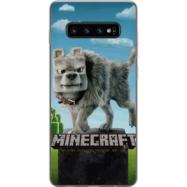 Samsung Galaxy S10 Läpinäkyvä kuori A Minecraft Movie