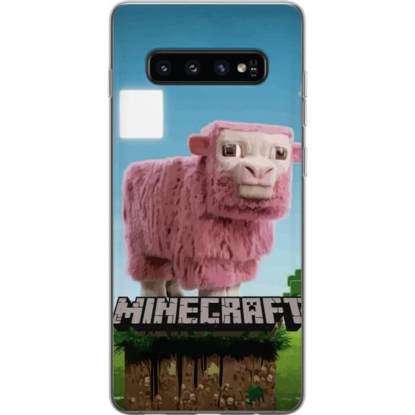 Samsung Galaxy S10 Läpinäkyvä kuori A Minecraft Movie