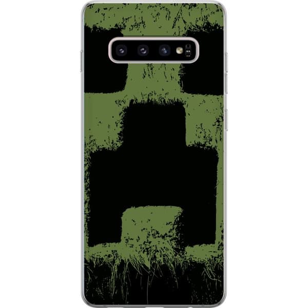 Samsung Galaxy S10+ Läpinäkyvä kuori A Minecraft Movie