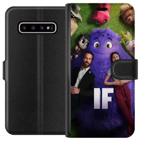 Samsung Galaxy S10+ Plånboksfodral IF: Låtsaskompisar