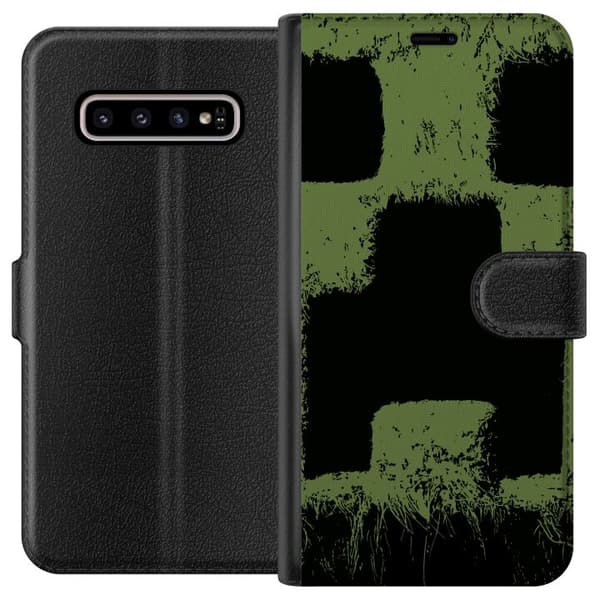 Samsung Galaxy S10+ Plånboksfodral A Minecraft Movie