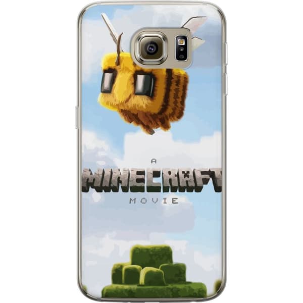 Samsung Galaxy S6 Läpinäkyvä kuori A Minecraft Movie