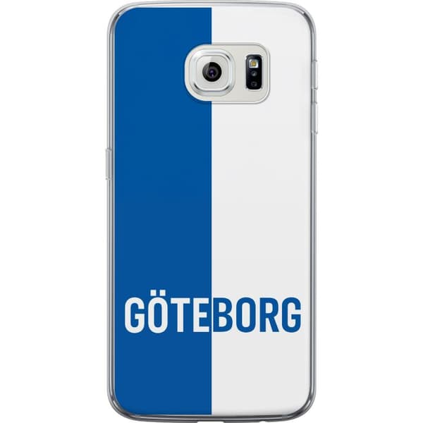 Samsung Galaxy S6 edge Läpinäkyvä kuori Göteborg - jalkapallo