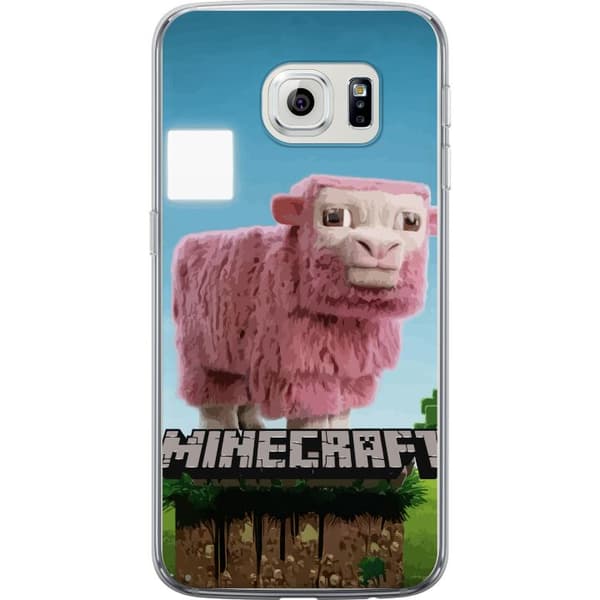 Samsung Galaxy S6 edge Genomskinligt Skal A Minecraft Movie