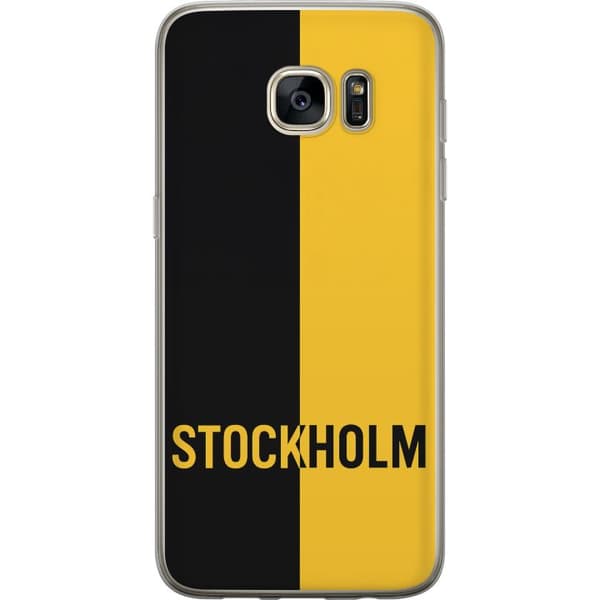 Samsung Galaxy S7 edge Gjennomsiktig deksel Stockholm – fotball