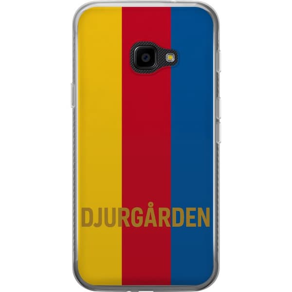 Samsung Galaxy Xcover 4 Läpinäkyvä kuori Djurgården – jalkapallo