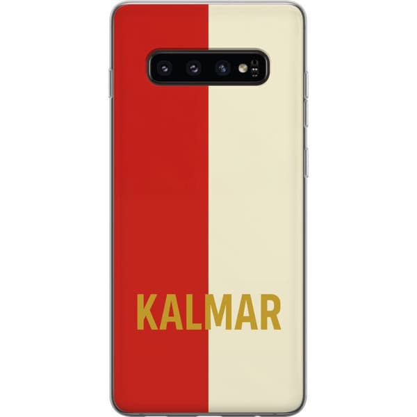 Samsung Galaxy S10 Läpinäkyvä kuori Kalmar - jalkapallo