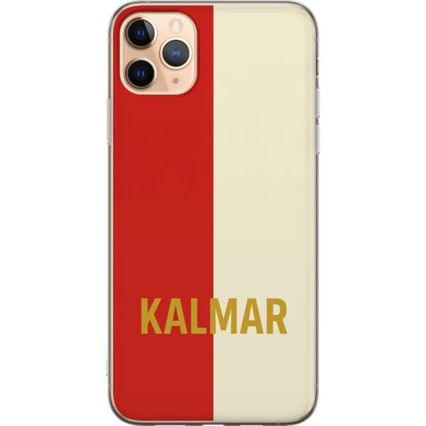 Apple iPhone 11 Pro Max Läpinäkyvä kuori Kalmar - jalkapallo