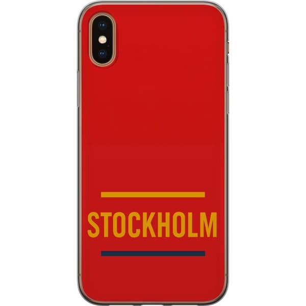 Apple iPhone X Gjennomsiktig deksel Stockholm – Hockey