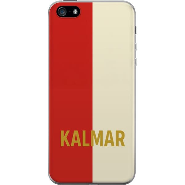 Apple iPhone 5 Gennemsigtig cover Kalmar - fodbold