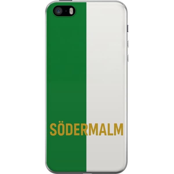 Apple iPhone 5s Genomskinligt Skal Södermalm – fotboll