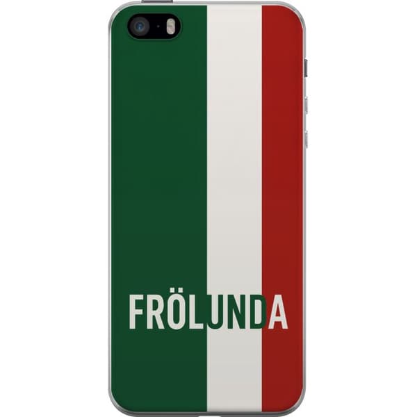 Apple iPhone 5s Gennemsigtig cover Frölunda - Hockey