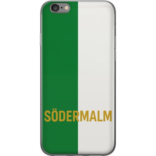 Apple iPhone 6 Gennemsigtig cover Södermalm - fodbold
