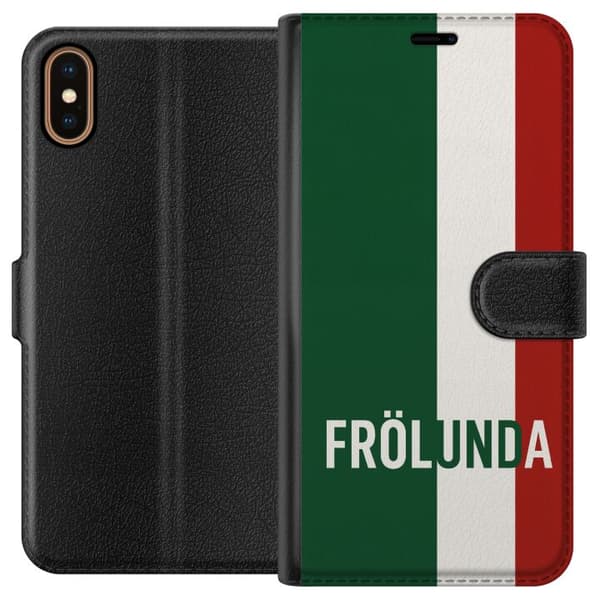 Apple iPhone X Lommeboketui Frölunda - Hockey
