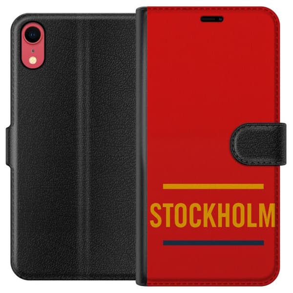 Apple iPhone XR Tegnebogsetui Stockholm – Hockey