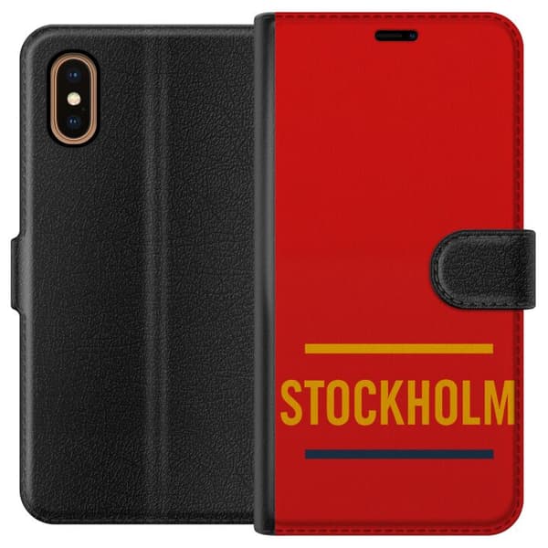 Apple iPhone XS Max Lommeboketui Stockholm – Hockey