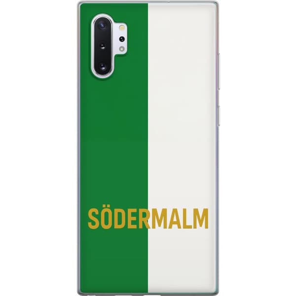 Samsung Galaxy Note10+ Gennemsigtig cover Södermalm - fodbold
