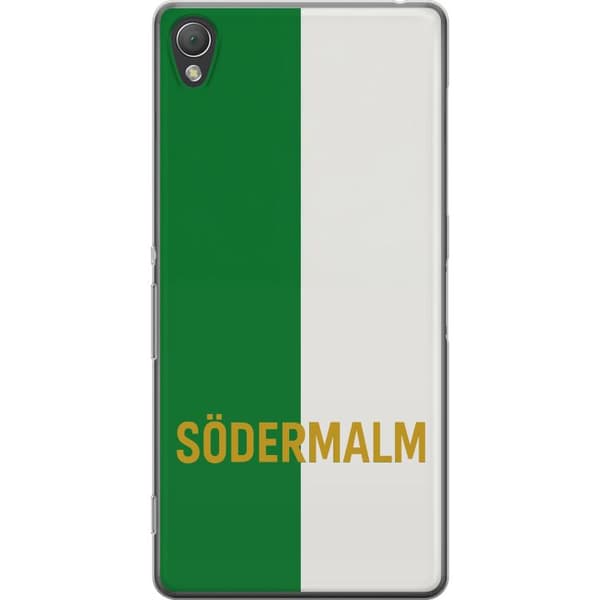 Sony Xperia Z3 Läpinäkyvä kuori Södermalm - jalkapallo