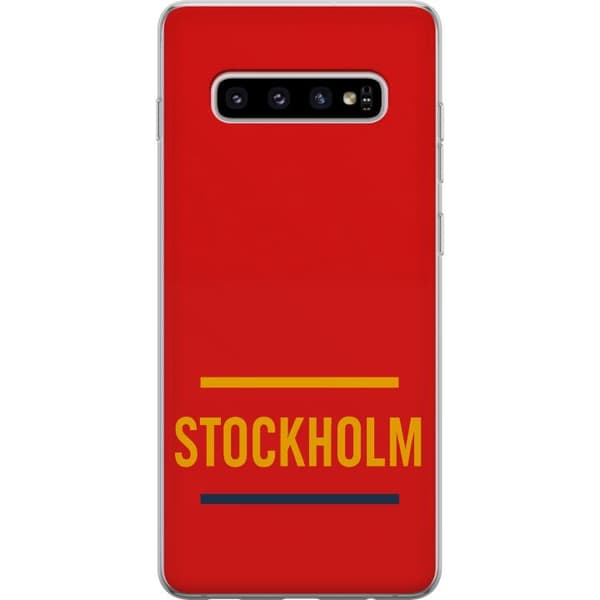 Samsung Galaxy S10+ Genomskinligt Skal Stockholm – Hockey