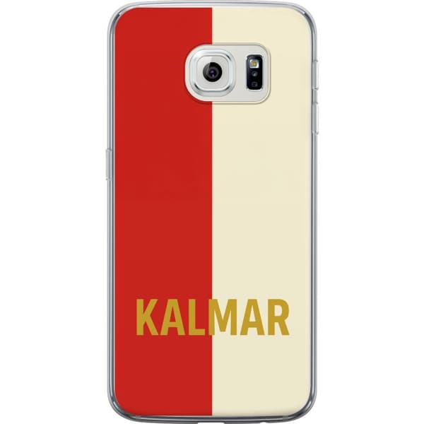 Samsung Galaxy S6 edge Läpinäkyvä kuori Kalmar - jalkapallo