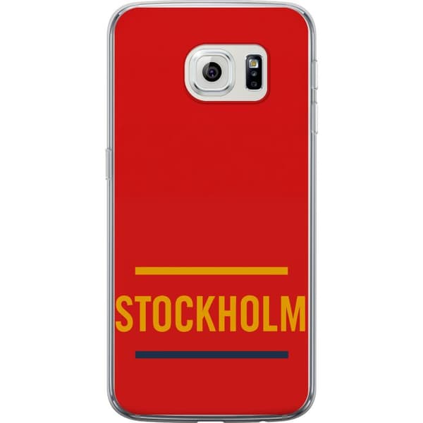 Samsung Galaxy S6 edge Genomskinligt Skal Stockholm – Hockey