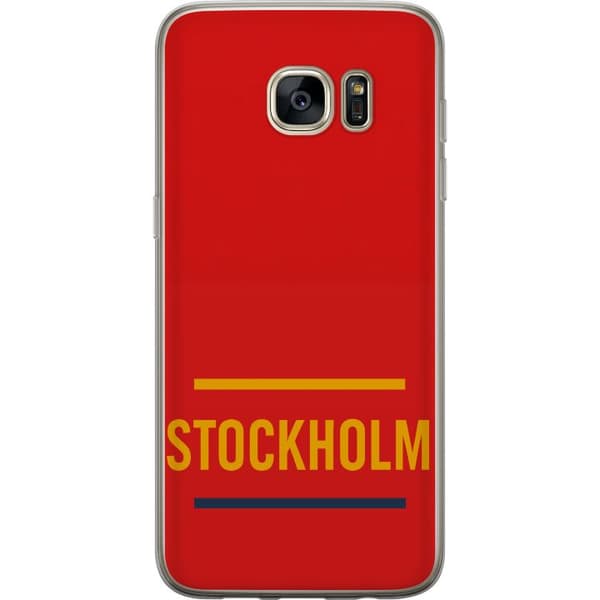 Samsung Galaxy S7 edge Gjennomsiktig deksel Stockholm – Hockey