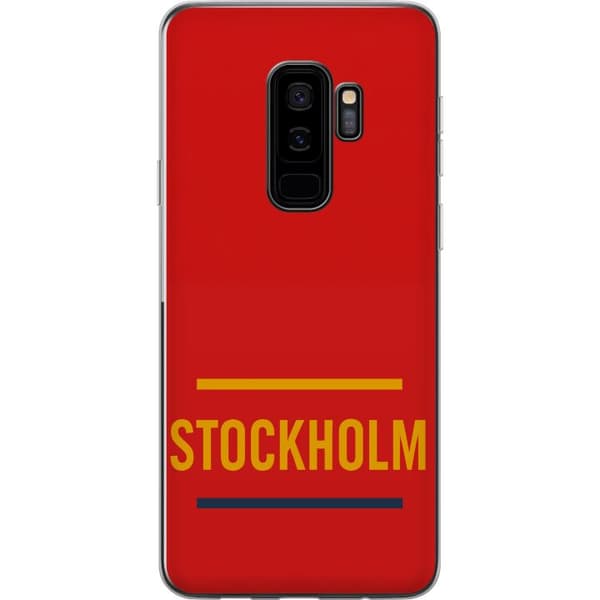 Samsung Galaxy S9+ Läpinäkyvä kuori Stockholm – Hockey