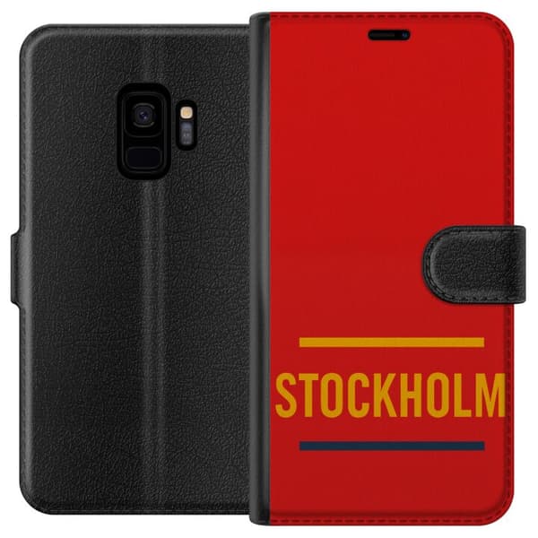 Samsung Galaxy S9 Lommeboketui Stockholm – Hockey