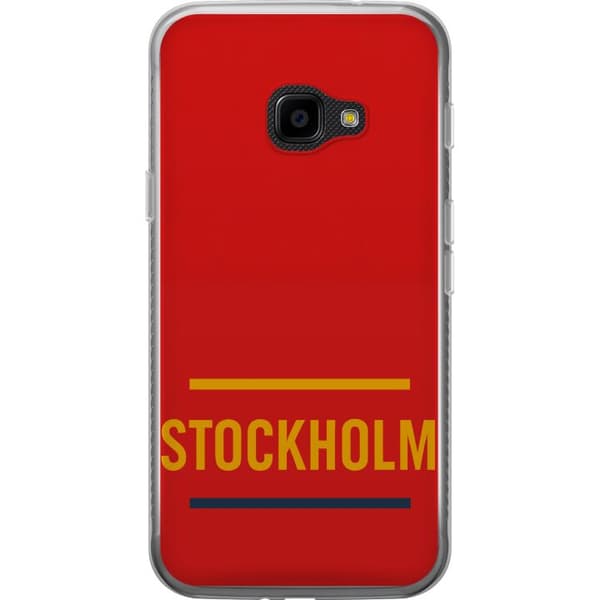 Samsung Galaxy Xcover 4 Läpinäkyvä kuori Stockholm – Hockey