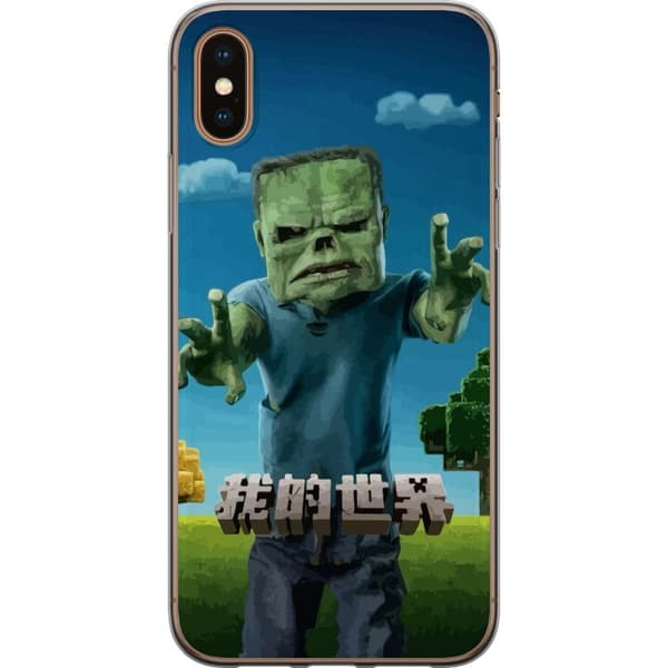 Apple iPhone X Gjennomsiktig deksel A Minecraft Movie