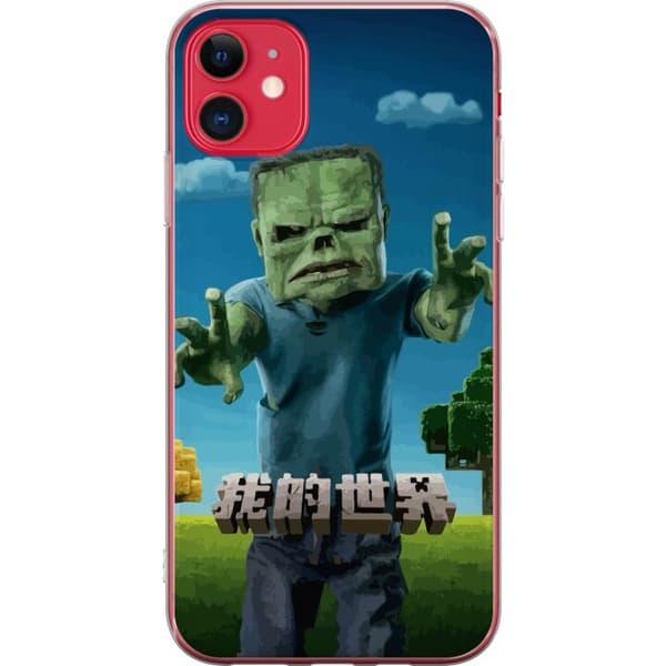 Apple iPhone 11 Genomskinligt Skal A Minecraft Movie