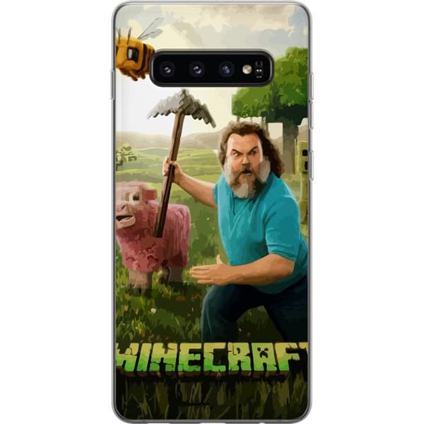 Samsung Galaxy S10 Gjennomsiktig deksel A Minecraft Movie