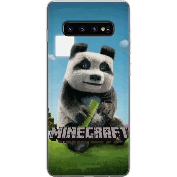 Samsung Galaxy S10 Läpinäkyvä kuori A Minecraft Movie