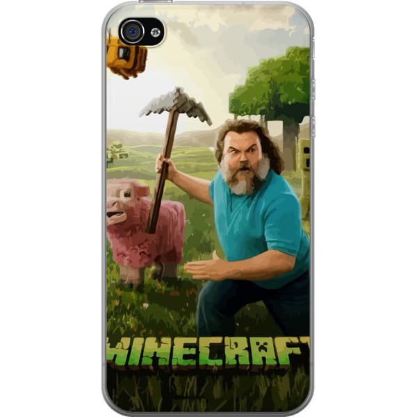 Apple iPhone 4s Gjennomsiktig deksel A Minecraft Movie