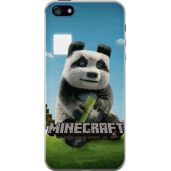 Apple iPhone 5 Gennemsigtig cover A Minecraft Movie