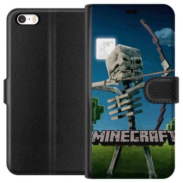 Apple iPhone 5s Tegnebogsetui A Minecraft Movie