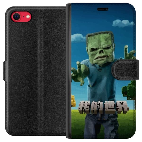 Apple iPhone 7 Tegnebogsetui A Minecraft Movie