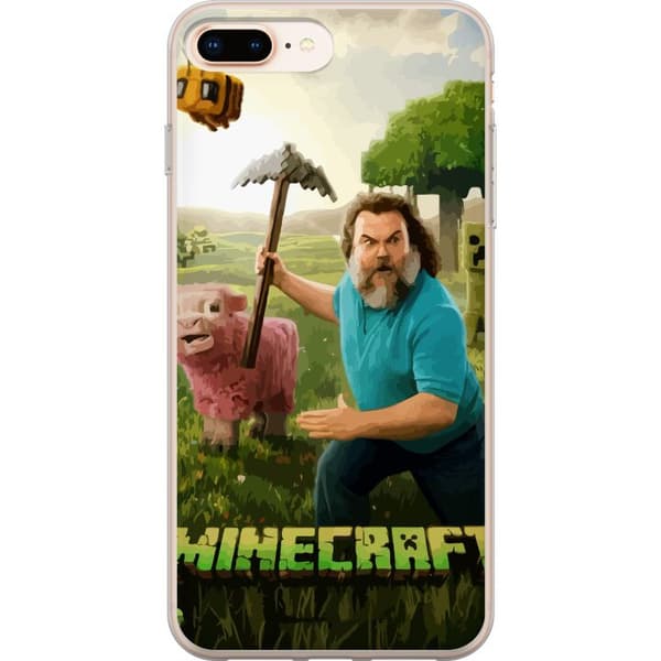 Apple iPhone 8 Plus Gennemsigtig cover A Minecraft Movie
